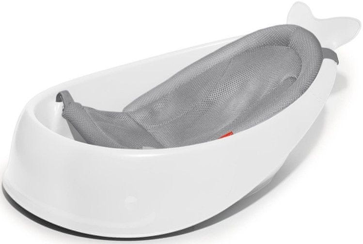 Skip hop Vanička s ergonomickou podložkou Moby 3 fázová biela
